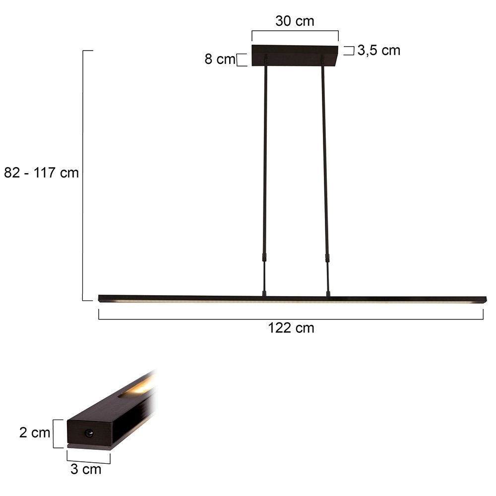 Led hanglamp Humilus Steinhauer 8712746119978