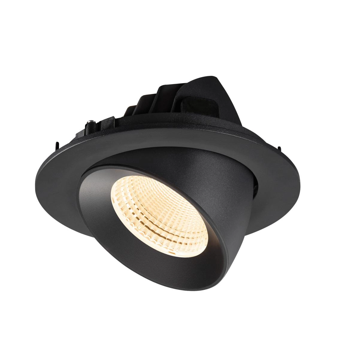 Inbouwspot Numinos Gimble L zwart 2700K - 55gr SLV 4024163310451