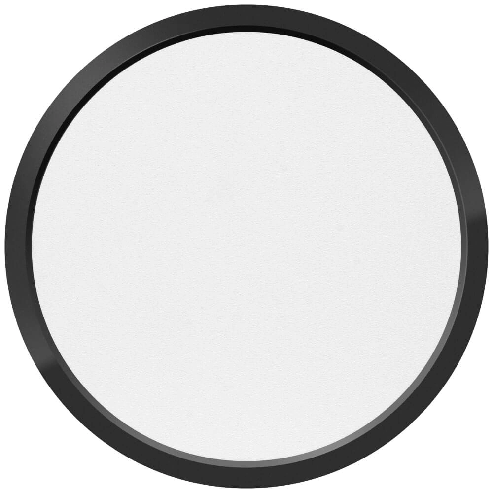 Plafonniere Ruby zwart Ø 30cm
