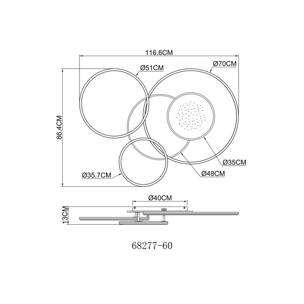 Zilvergrijze plafondlamp Johnson modern Globo 9007371580552