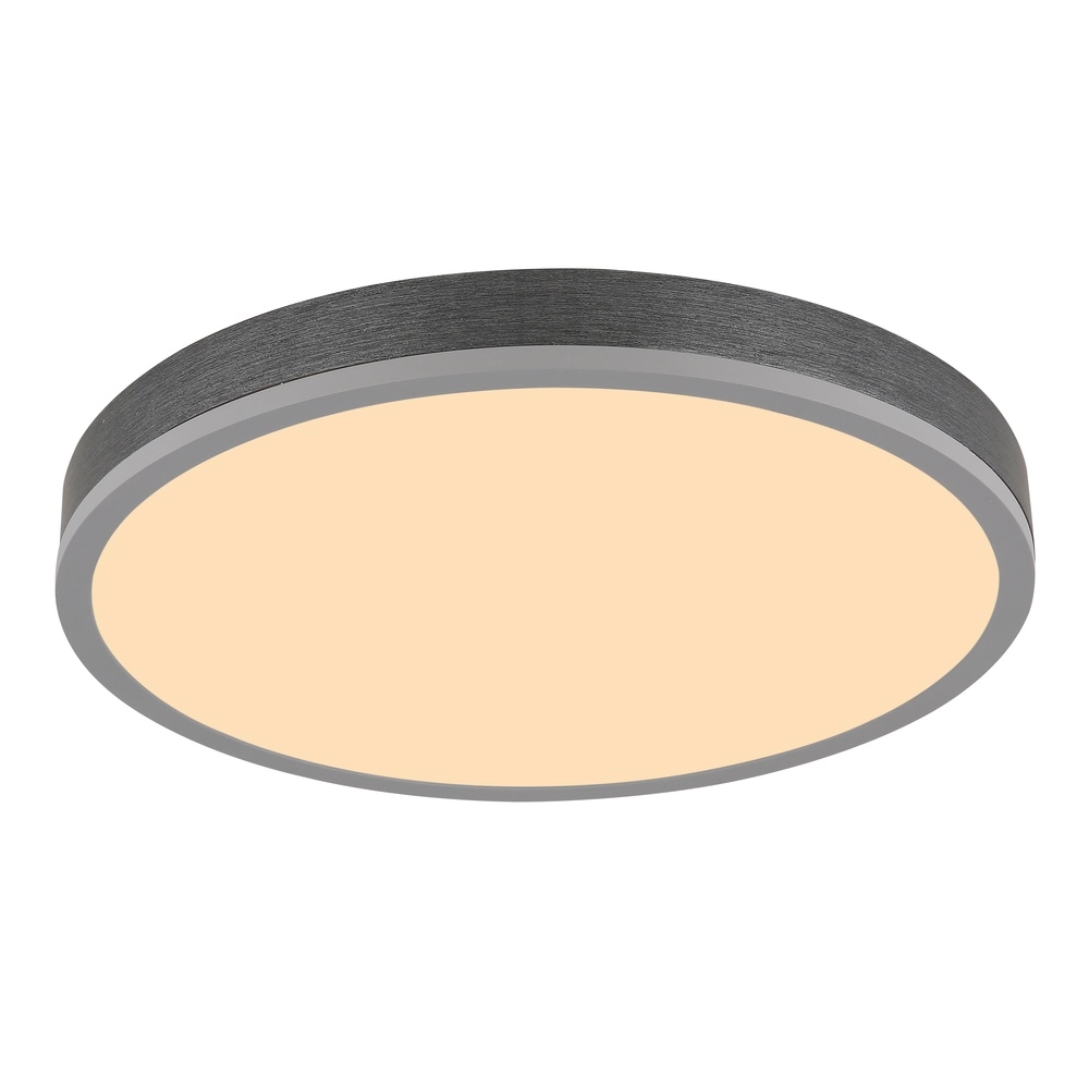 Design plafondlamp Doro Ø 45cm zilvergrijs Globo 9007371525553