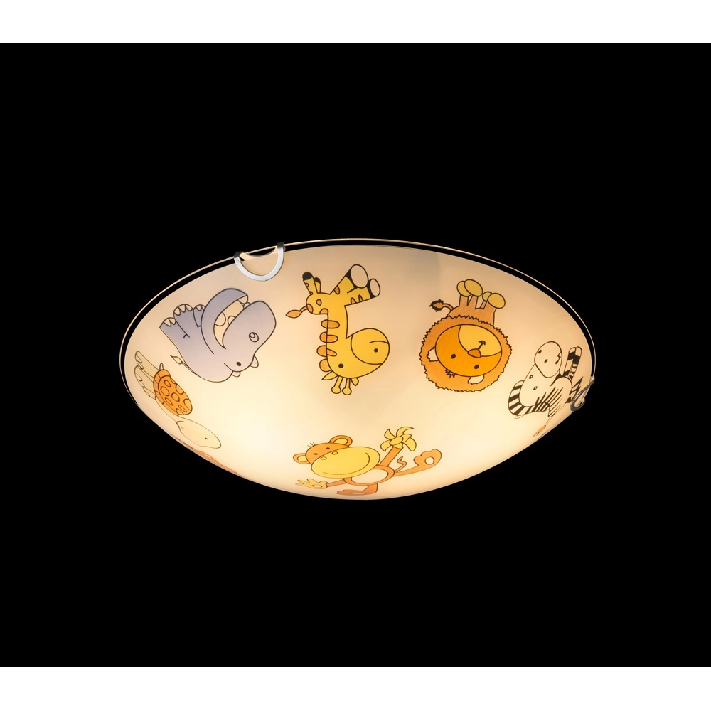 Kinderkamer plafonniere Kiddy diertjes Globo 9007371353293