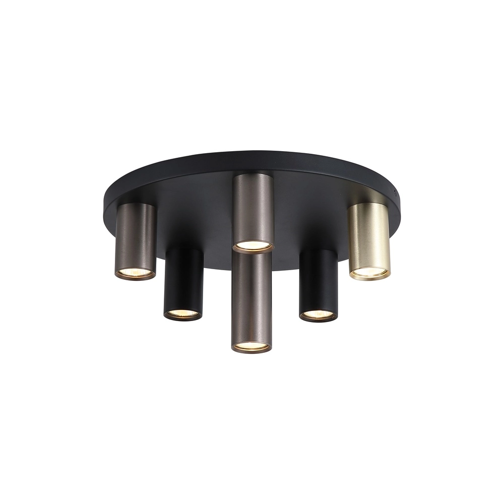 Plafondlamp Tubes rond