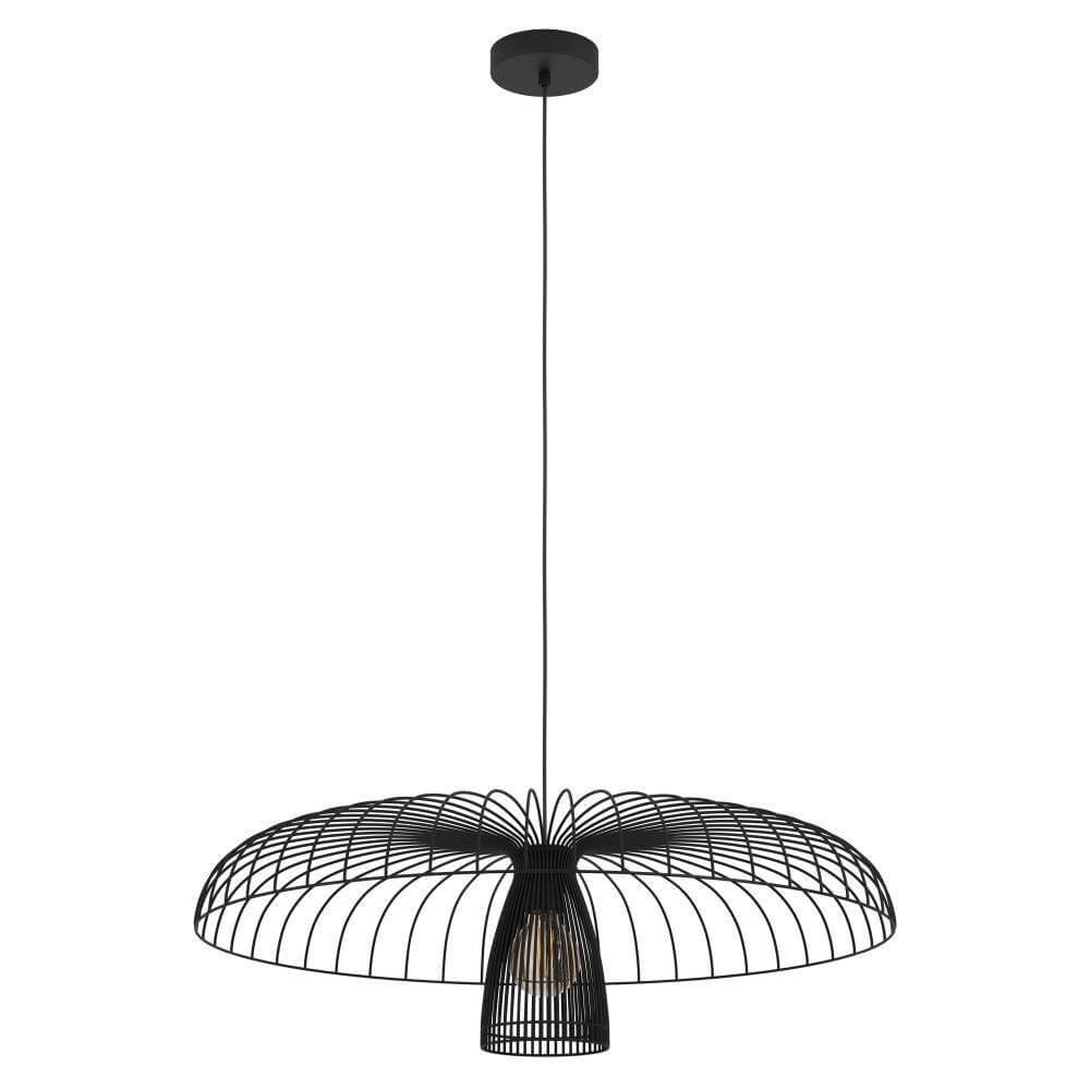 XL draad hanglamp Champerico Ø 77cm