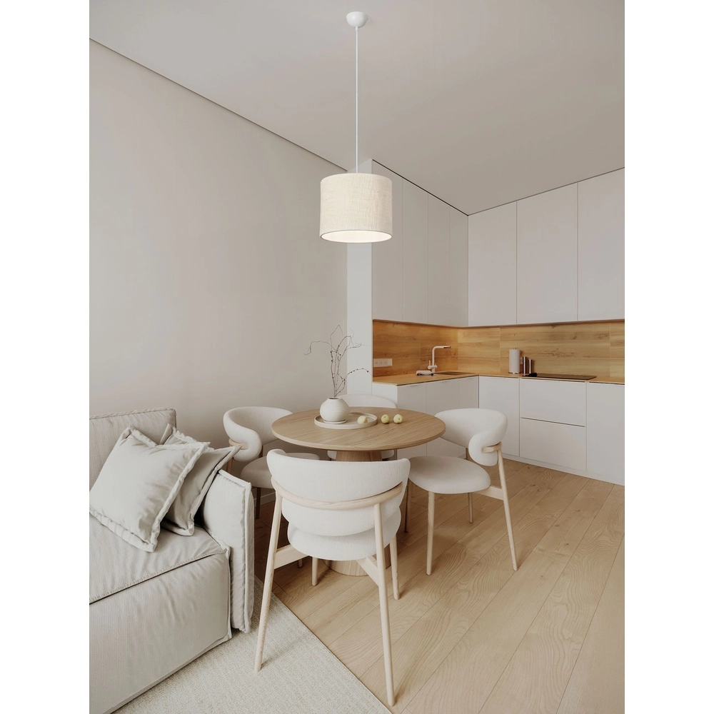 Linnen hanglamp Karen Ø 30cm