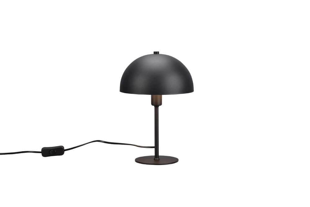 Zwarte design tafellamp Nola