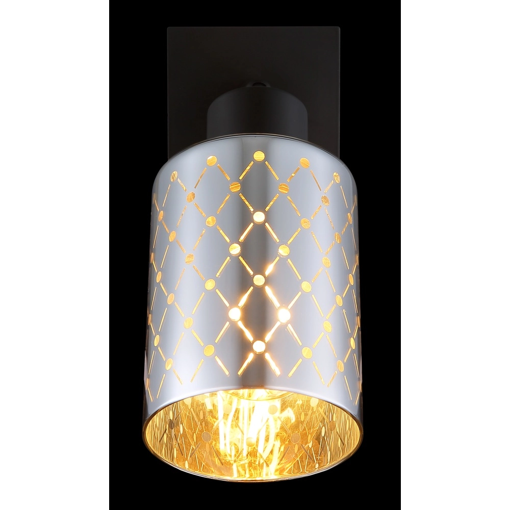Design wandlamp Alonso zwart Globo 9007371578245