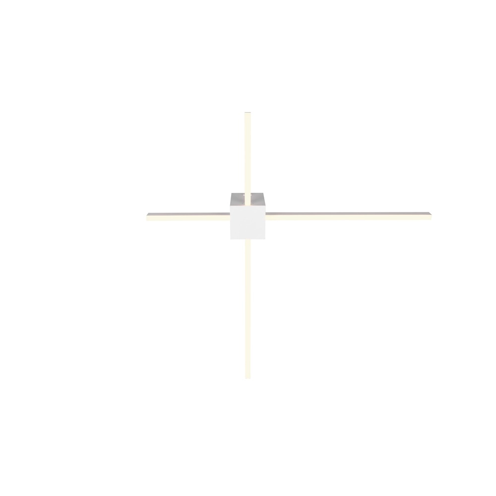 Moderne wandlamp Cassino wit 67,5cm Trio 4017807683240