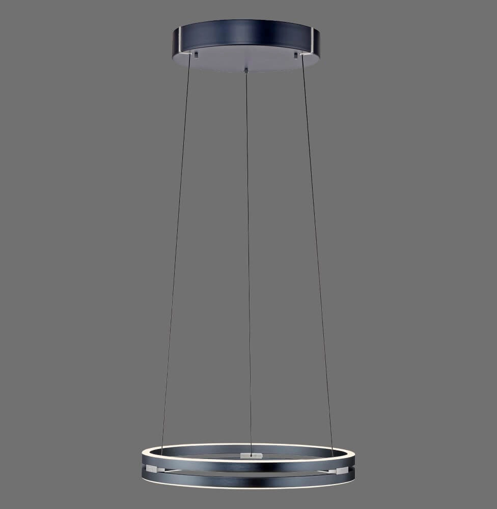 Strakke hanglamp Pure E-Loop grijs Paul Neuhaus 4012248372258