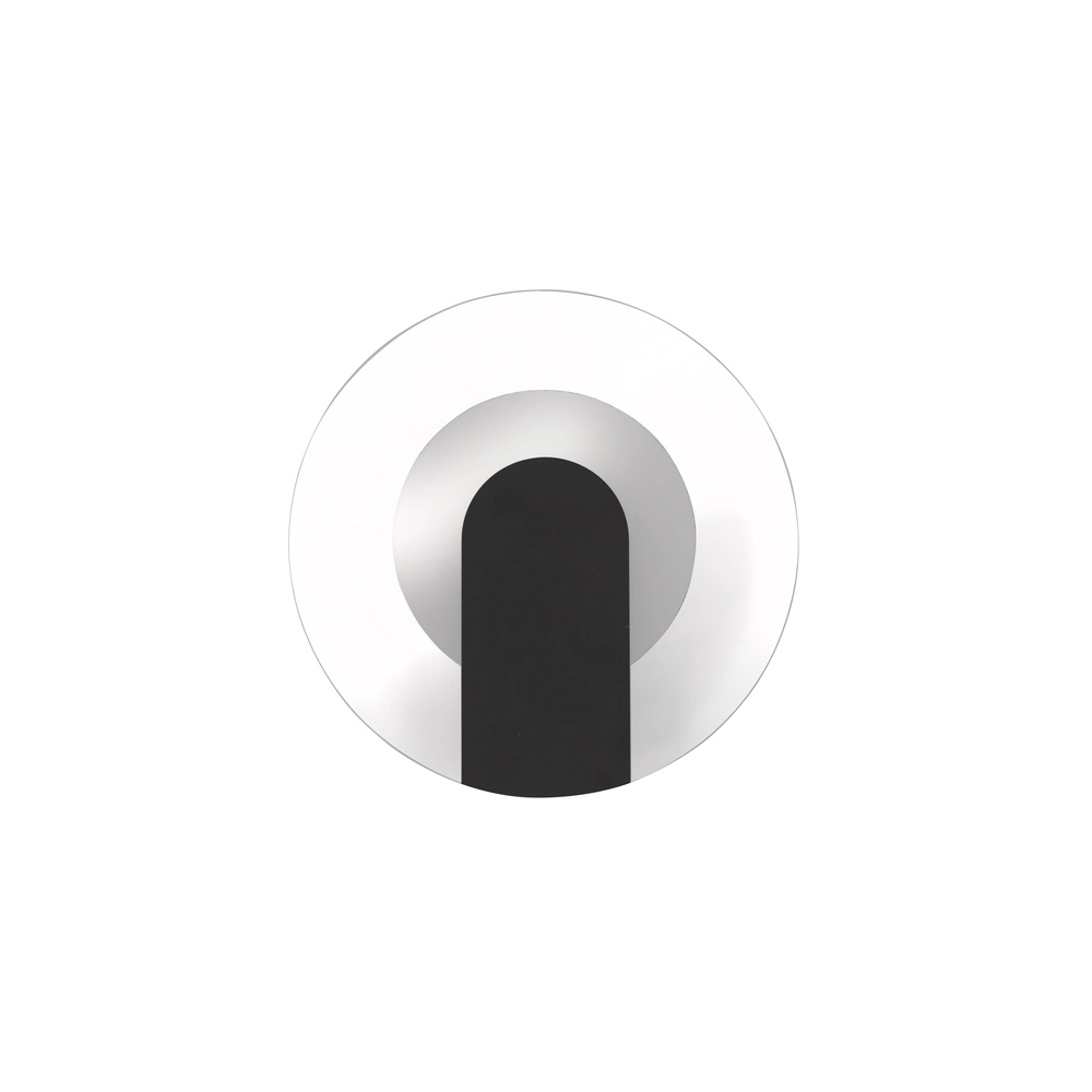 Wandlamp Target zwart