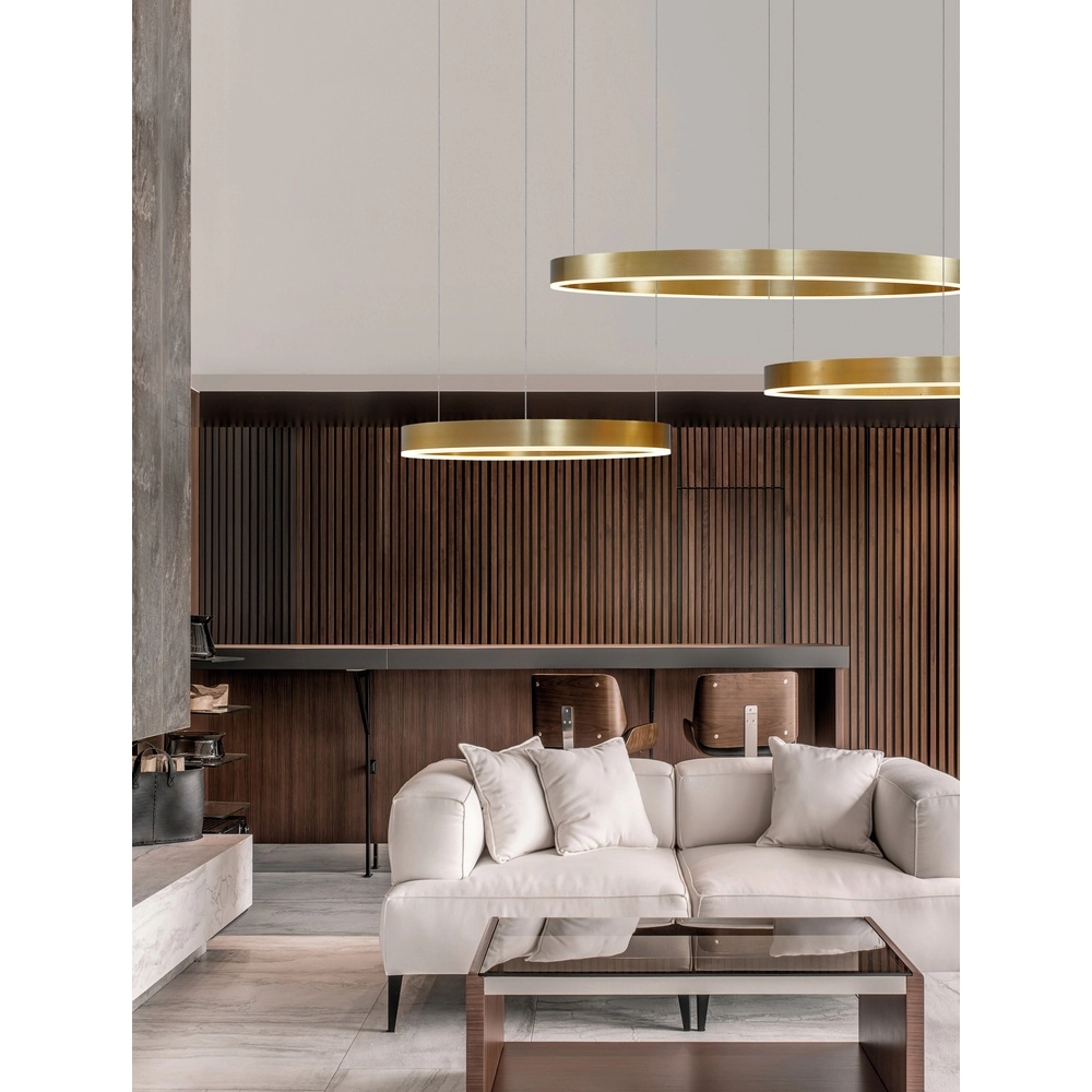 Hanglamp Motif goud Ø 100cm 2700-6500K Lyora 5212017443595