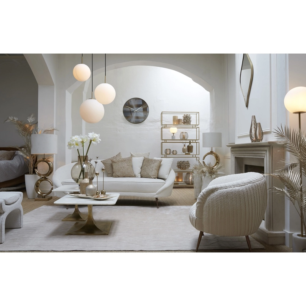 Opaal glazen hanglamp Medina Ø 25cm Light & Living 8717807650933