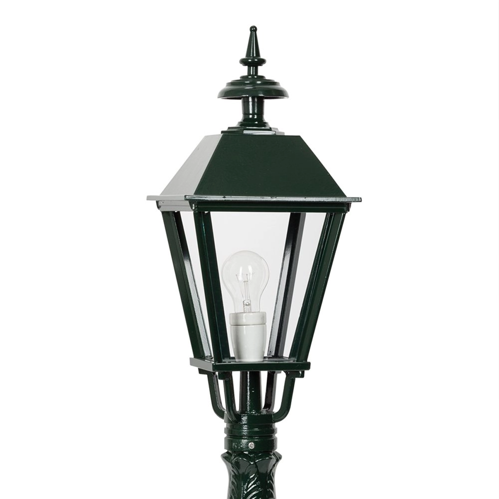 Staande tuinlamp Salford lantaarn - groen KS verlichting 8714732505307