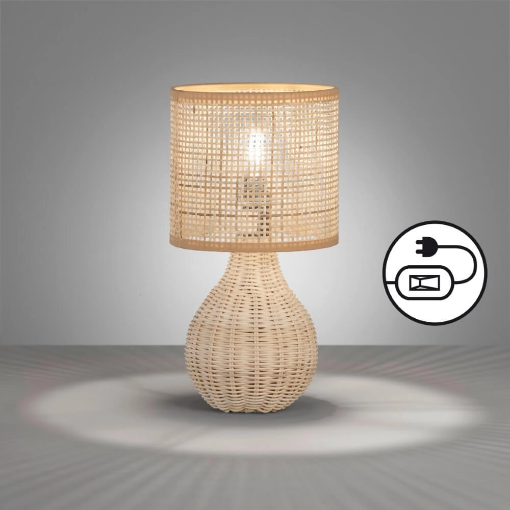 Tafellamp Nature Ø 16cm Fischer & Honsel 4003694507356
