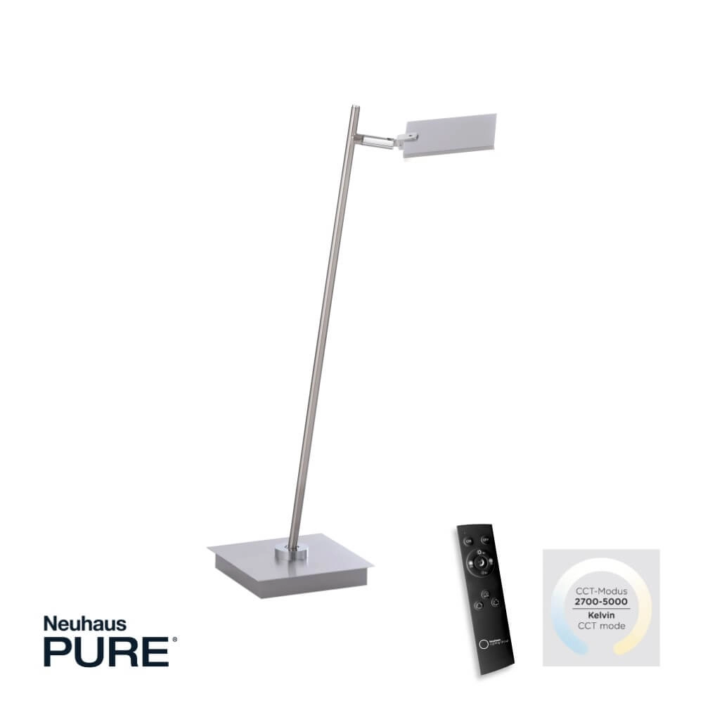 Design tafellamp Pure Mira aluminium Paul Neuhaus 4012248367537