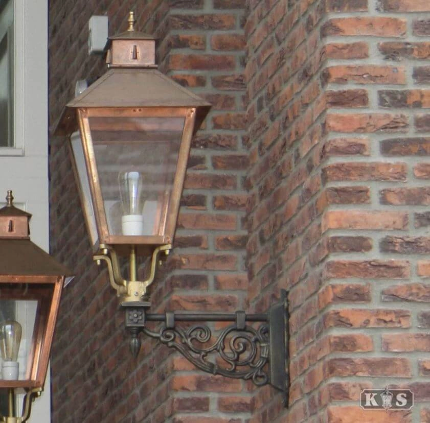 Nostalgische buitenlamp Brandenburg brons KS verlichting 8714732126601
