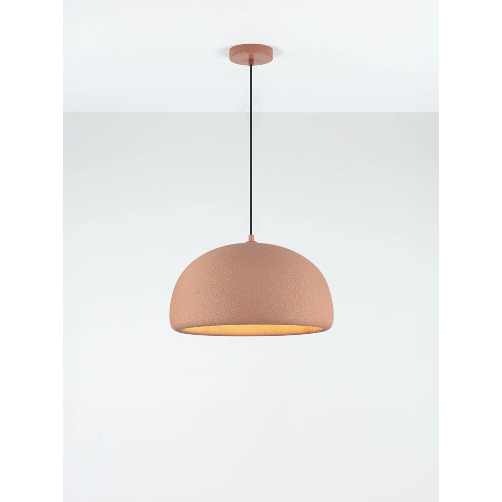 Moderne hanglamp Davo terracotta Ø 43cm Lyora 5212017495648