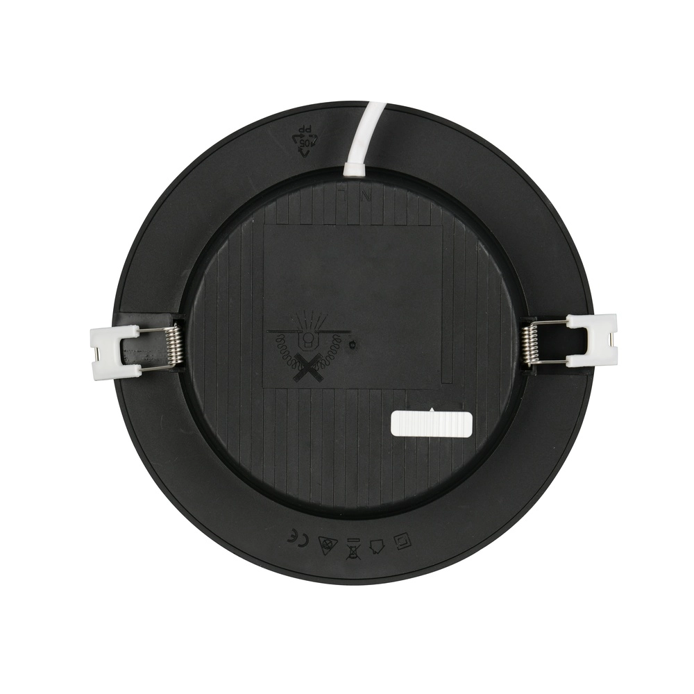 Inbouwspot Ural zwart Ø 17,1cm Trio 4017807711462