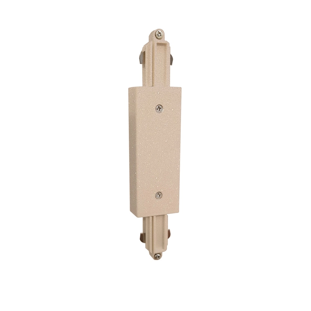 1-fase connector Track zand bruin
