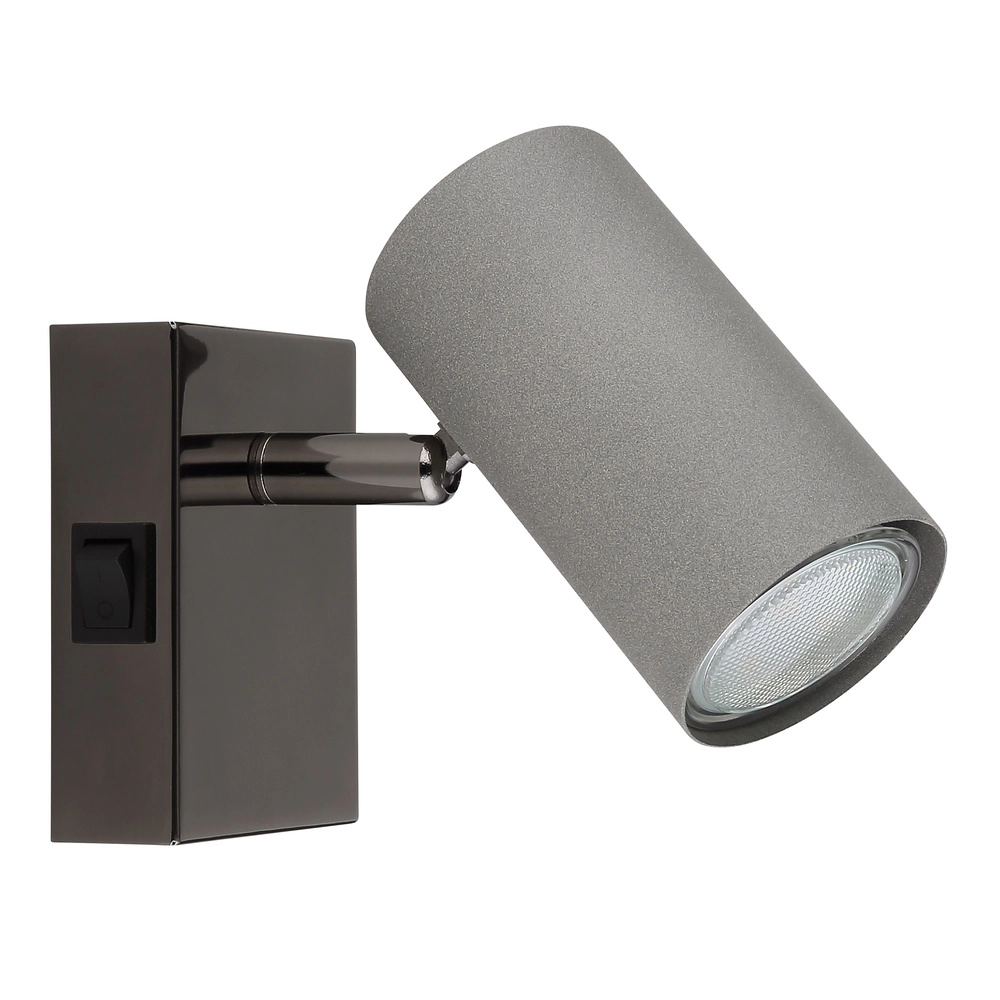 Opbouwspot Robby gunmetal Globo 9007371465545