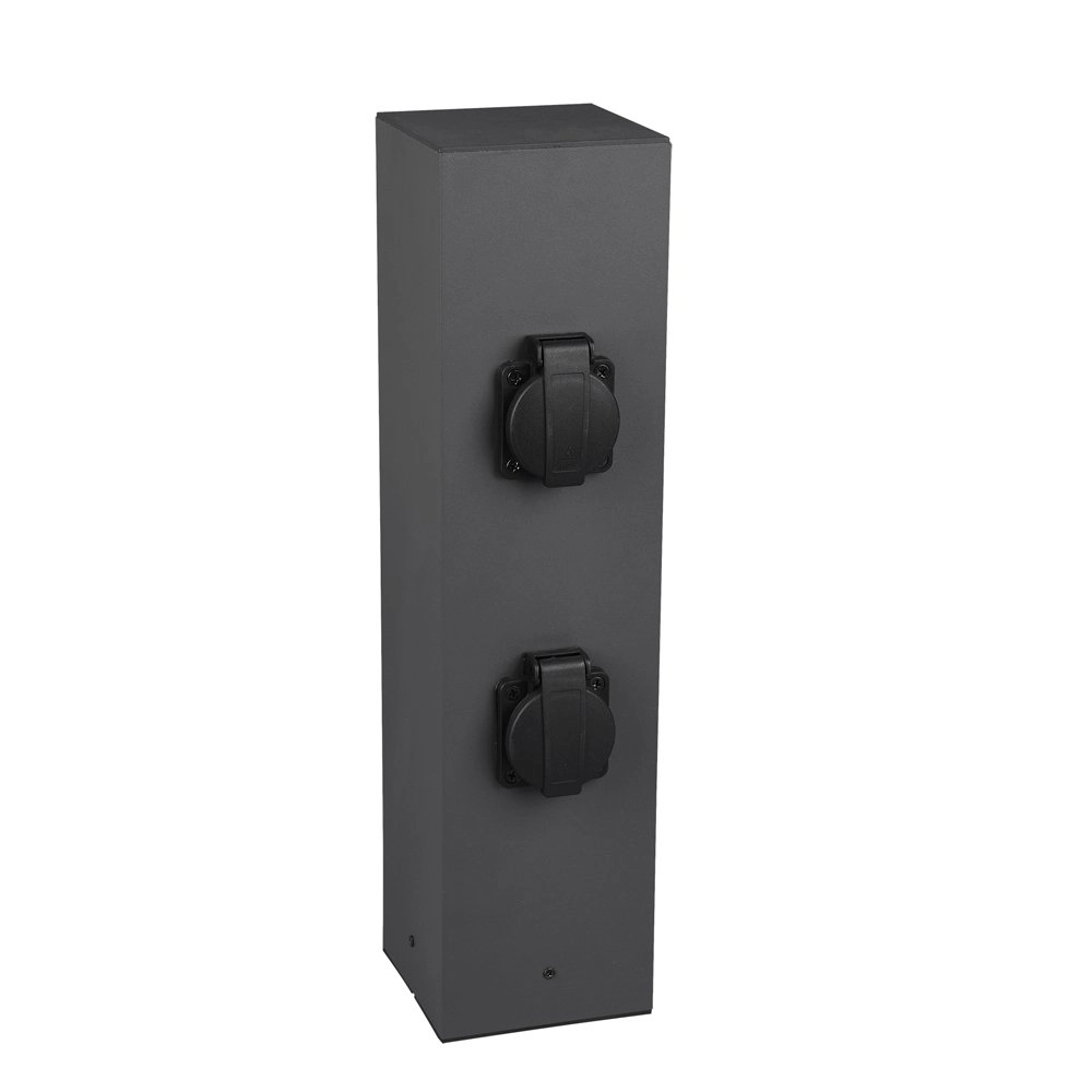 Strakke stopcontact paal Garden Socket