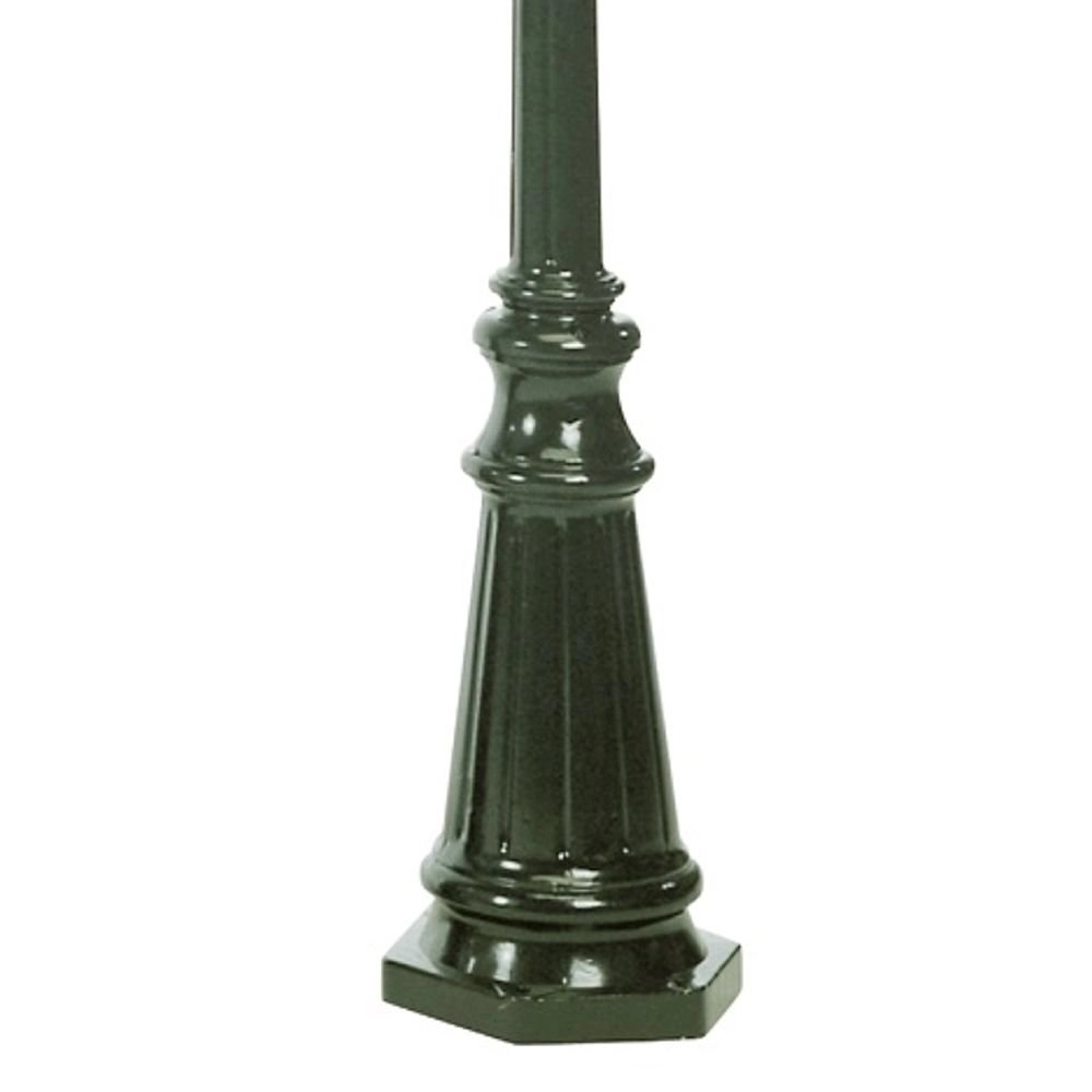 Klassieke tuinlamp Santiago zwart KS verlichting 8714732501347