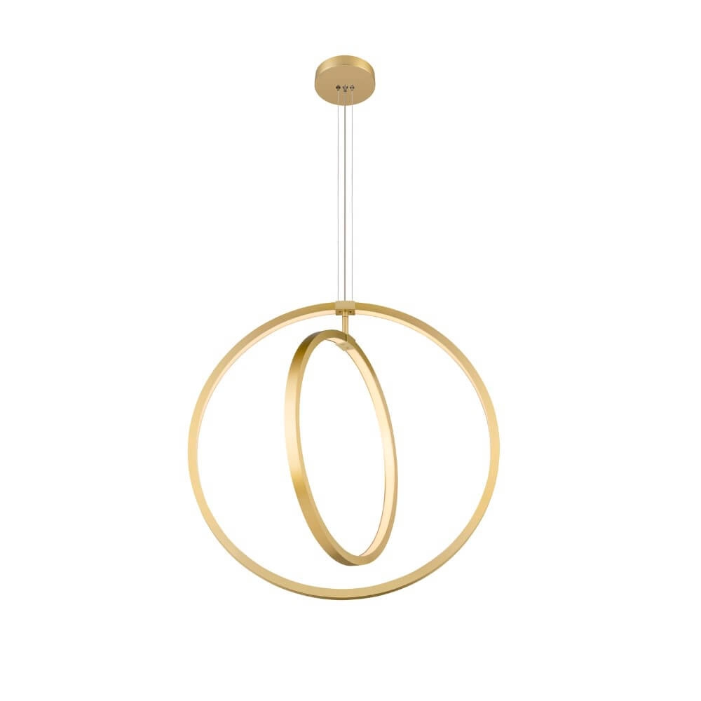 Kantoor hanglamp One Vertical led - messing