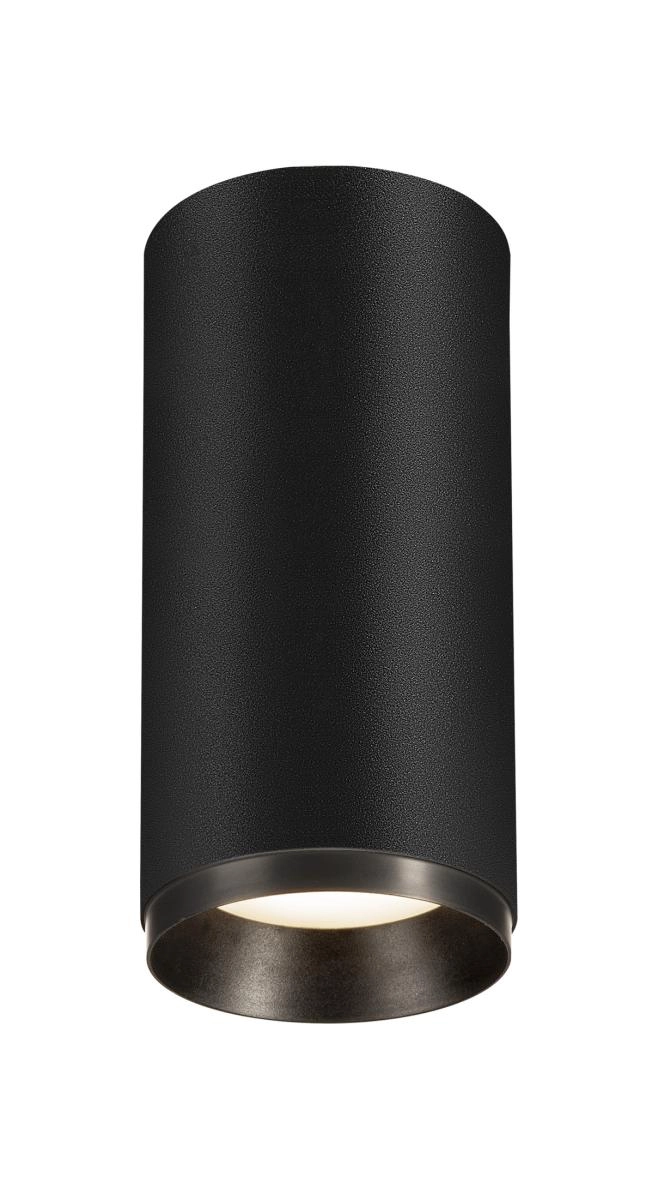 Opbouwspot Numinos M Dali cilinder zwart 4000K - 36gr