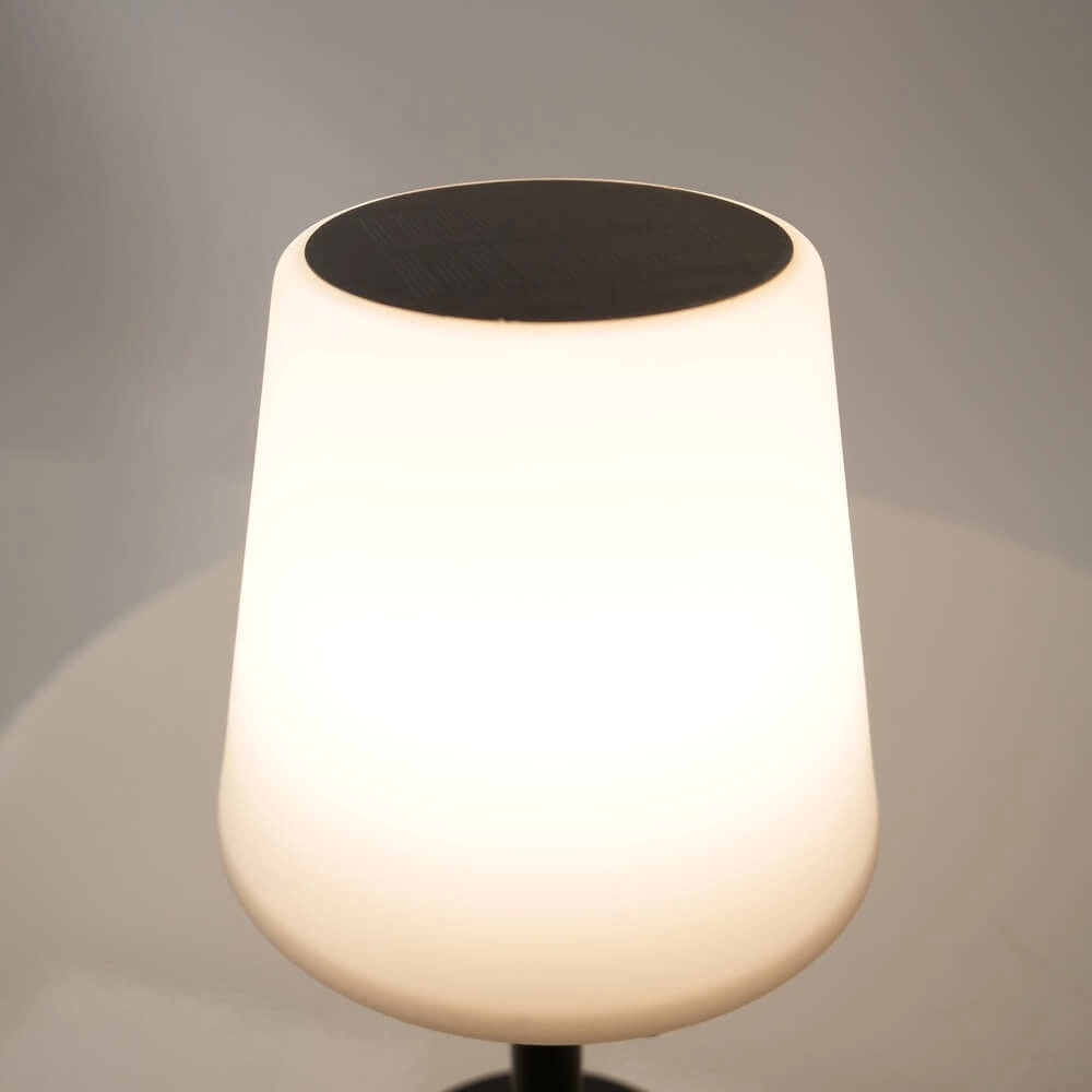 Design tafellamp Montapalma zwart met wit kegel Eglo 9002759758899