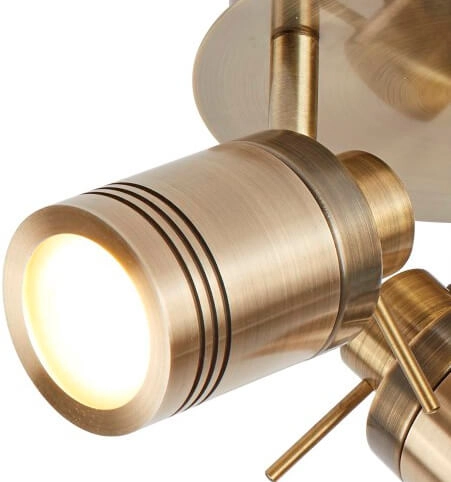 Antieke badkamer spot Samson brons Searchlight 5053423096759