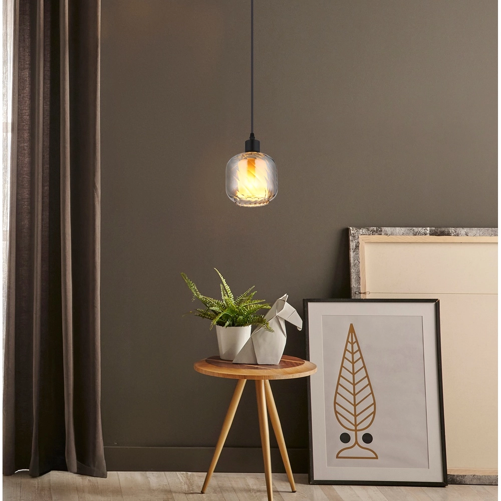 Design hanglamp Xia zwart Globo 9007371515141