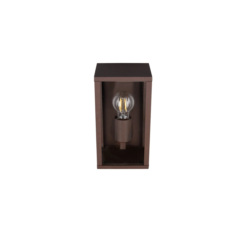 Moderne wandlamp Garonne S roestbruin Trio 4017807687378
