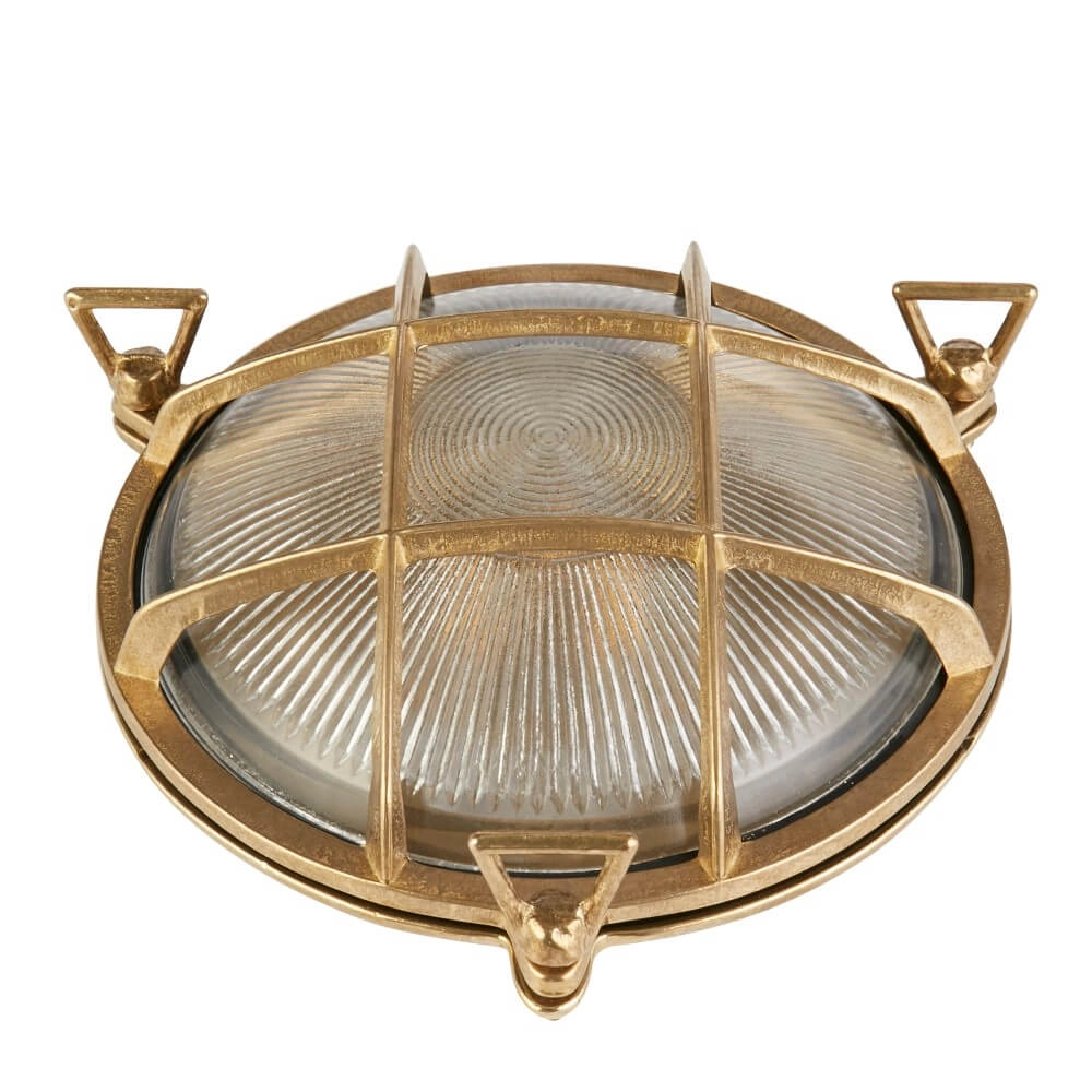Klassieke wandlamp Bulkhead goud
