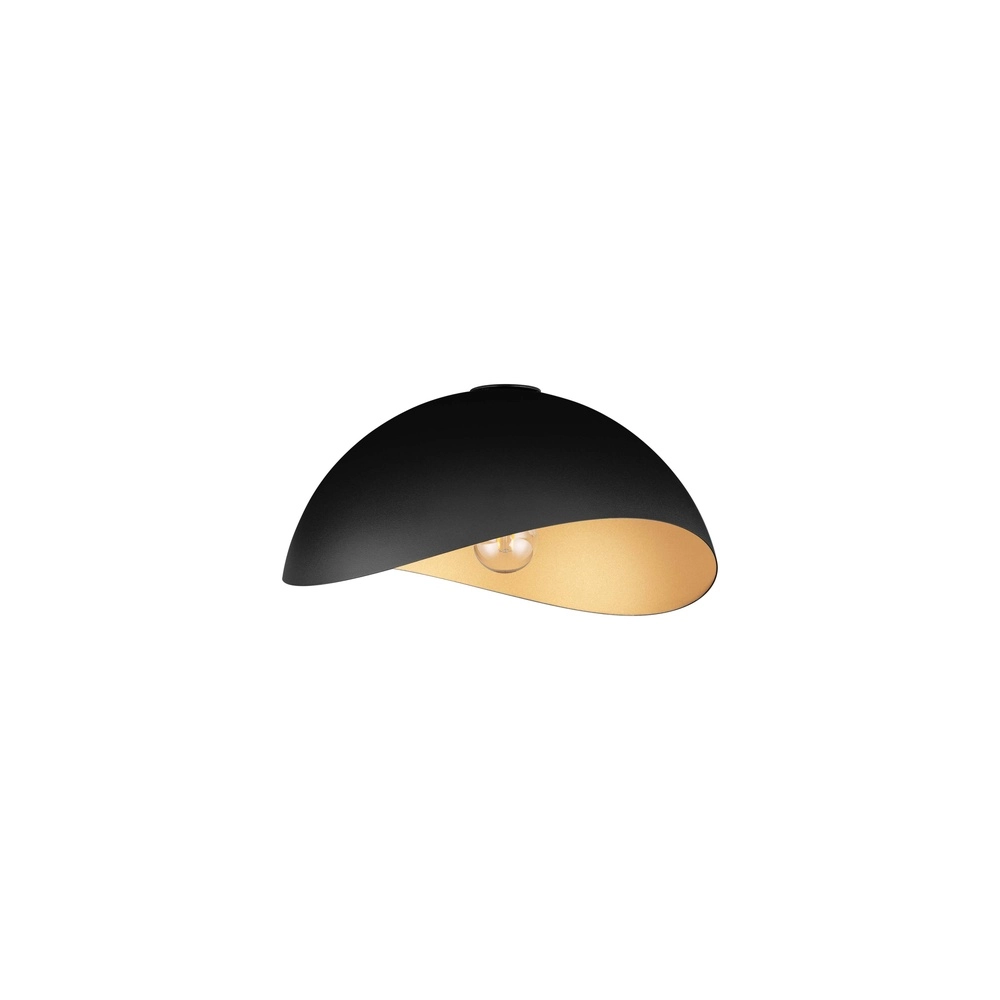 Plafondlamp Opsi zwart met goud Ø 40cm Lyora 5212017458025