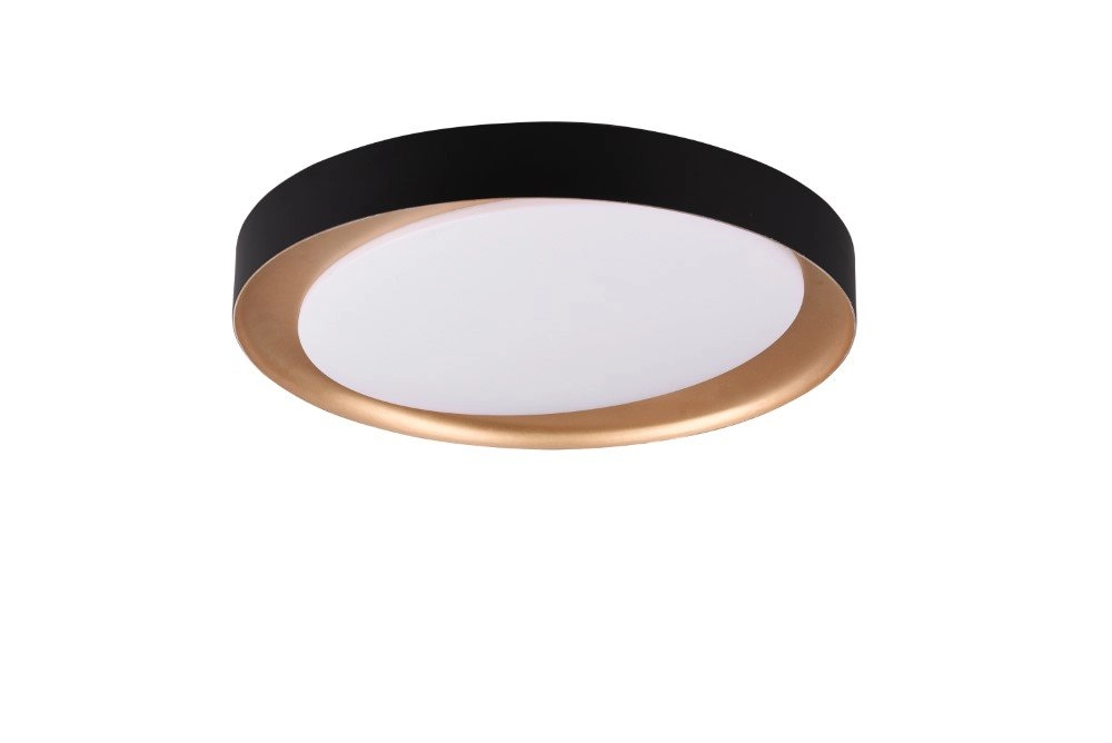 Zwarte plafonnière Zeta Ø 48cm Trio 4017807468472