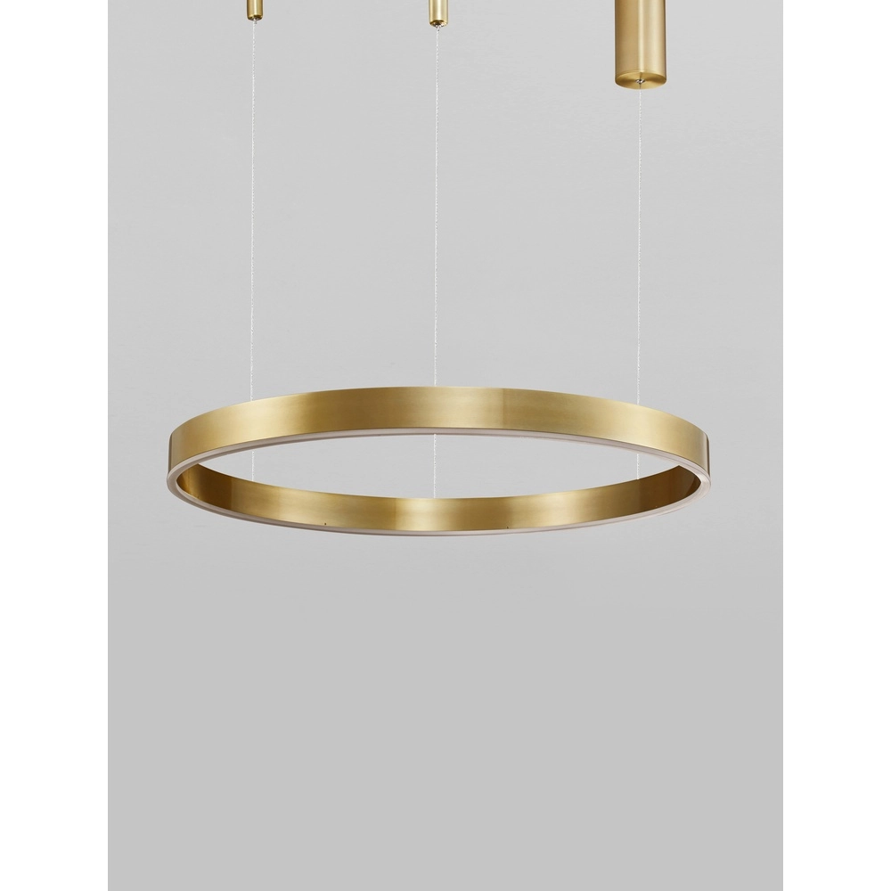 Hanglamp Motif goud Ø 60cm 2700-6500K Lyora 5212017443571
