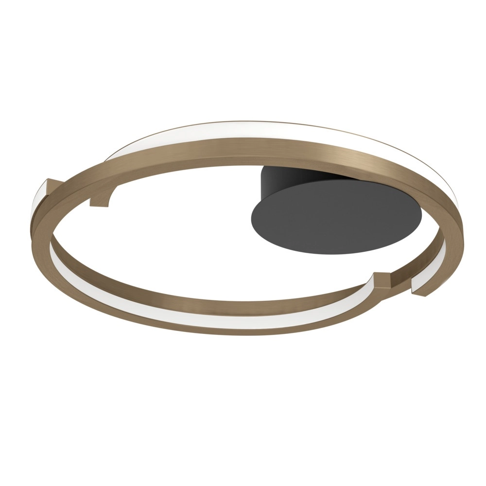 Plafondlamp Mezzomonte koper brons