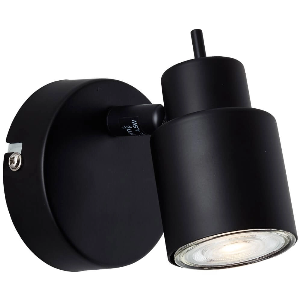 Zwart wandspotje Andres Brilliant 4004353409332