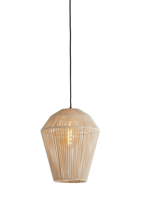 Scandinavische hanglamp Deya crème Ø 30cm