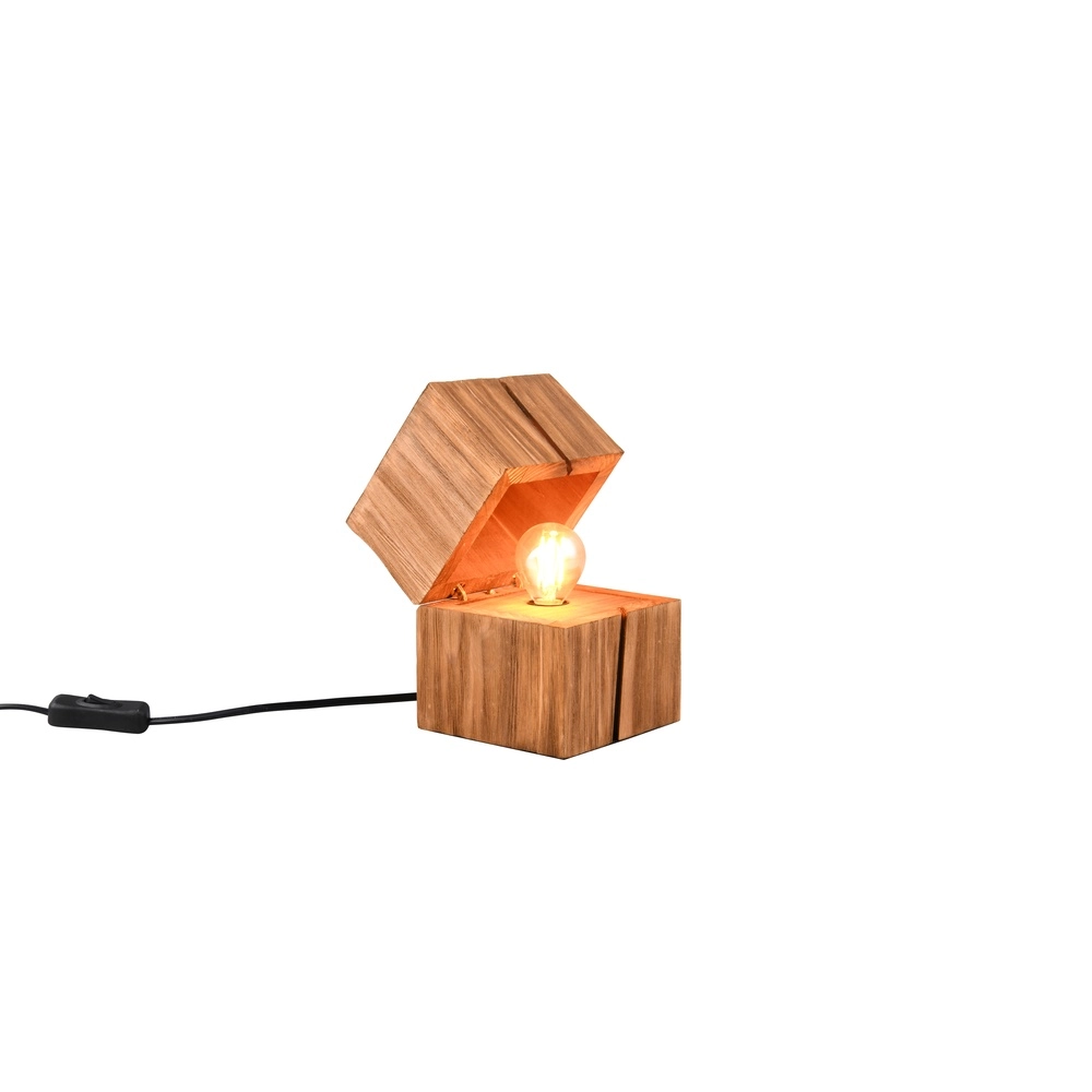 Tafellampje Treasure hout