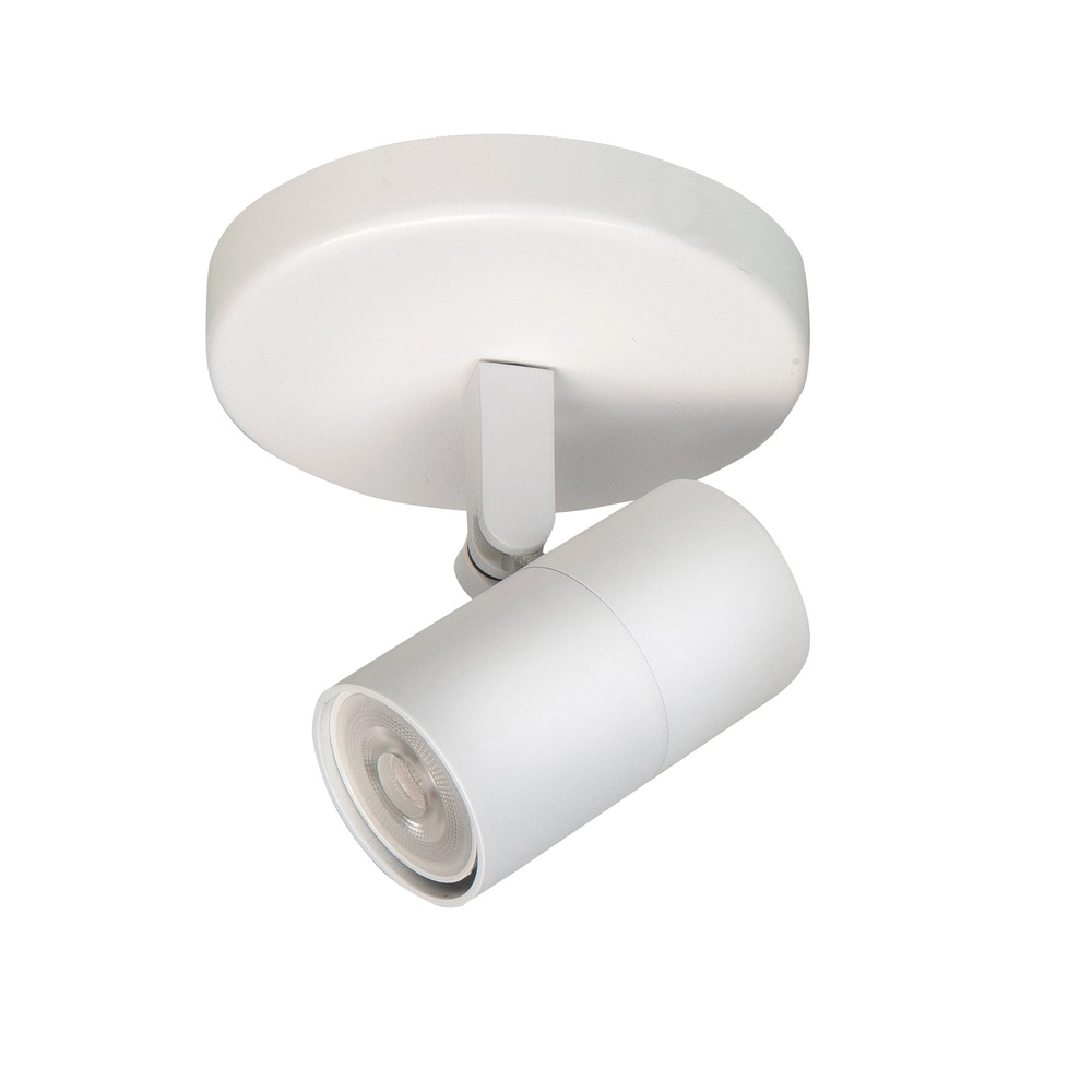 Witte opbouwspot Piccolo enkel