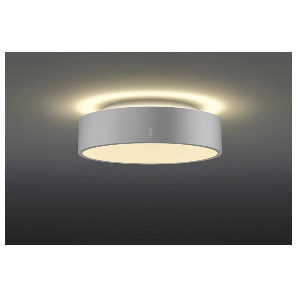 Plafondlamp / Hanglamp Medo 30 grijs - CCT - Ø 28cm SLV 4024163276719