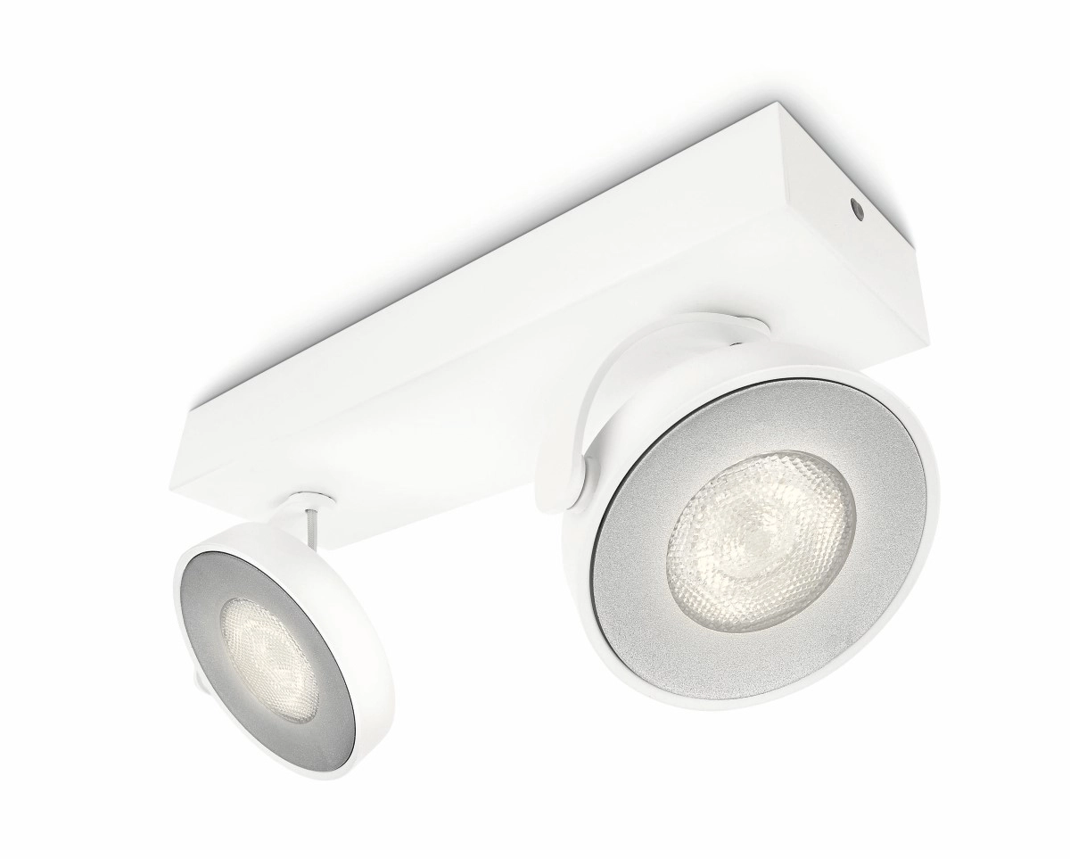 lamp Clockwork 2-lichts wit Philips 8718696154519