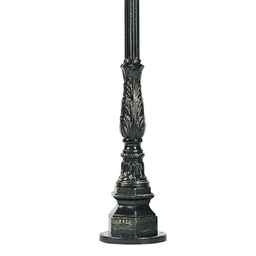 Nostalgische tuinlamp Hannover zwart KS verlichting 8714732080408