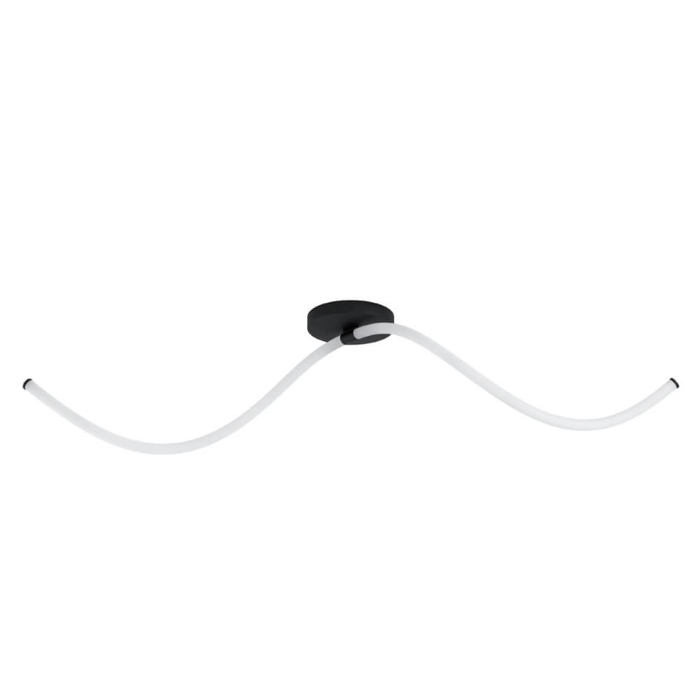 Design plafondlamp Banderillas wit met zwart