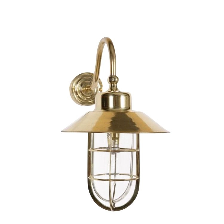 Landelijke buitenlamp Wheelhouse antiek koper (ANT) Limehouse 8716803506534