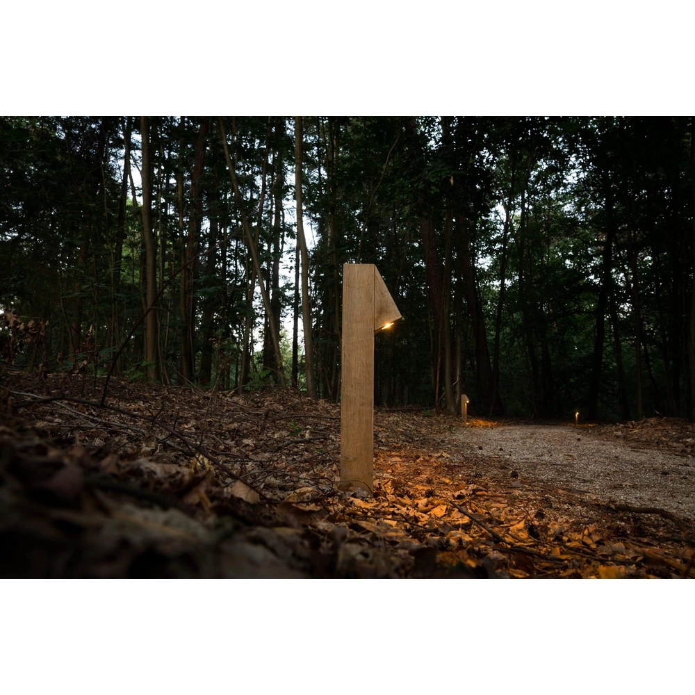 Houten padverlichting Peri 150 Eiken - 15x15x50 - 2700K Timberlab 8716803514003