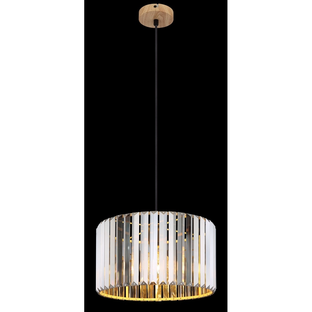 Hanglamp Run hout Ø 35cm Globo 9007371513963
