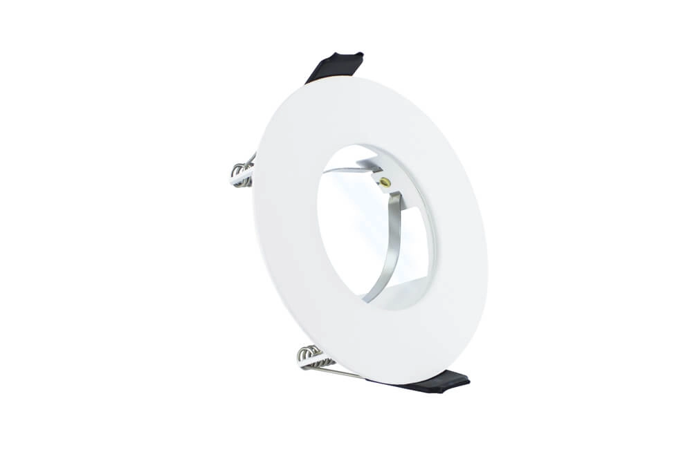 Witte inbouwspot EvoFire GU10 - rond Lyora 5055788228325