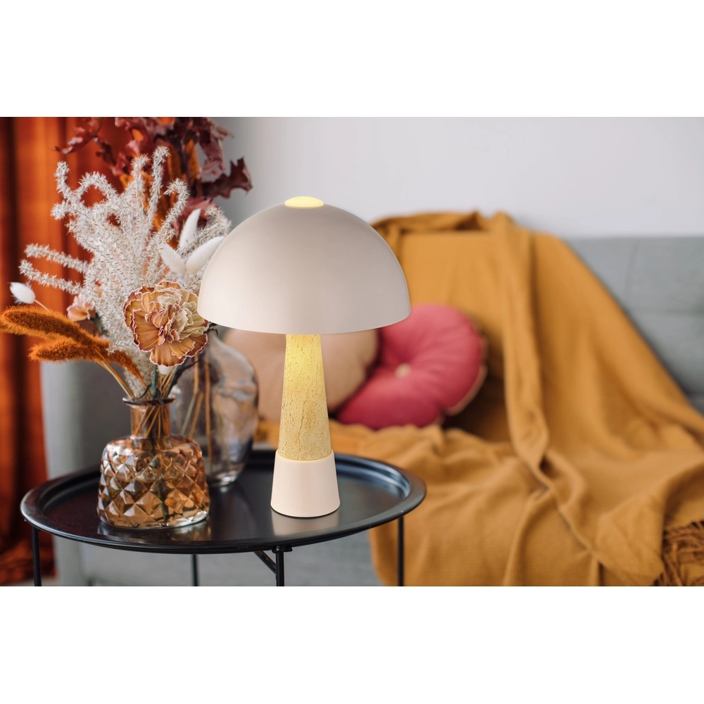 Unieke tafellamp Paulin champagne Globo 9007371578696
